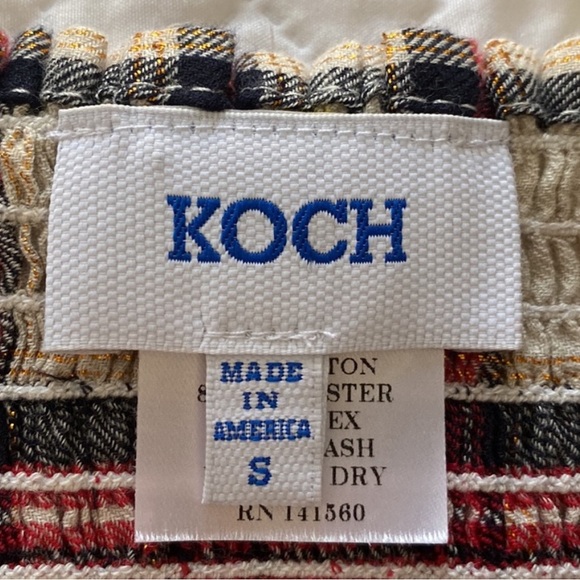 KOCH Nicole Mini Skirt in Tartan Plaid - Picture 4 of 4